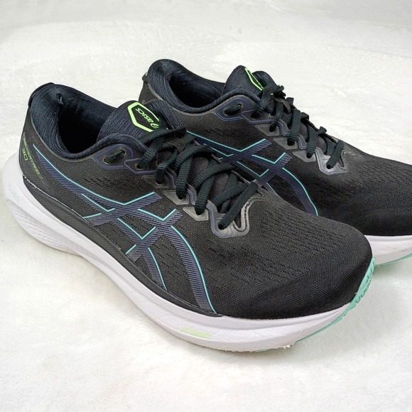 Asics Shoes - ASICS Gel-Kayano 30 Womens Running Shoes Black Teal Lime‎ Green US 9.5